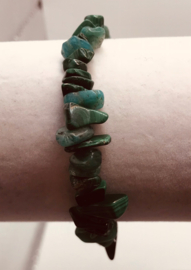 malachiet armband 16 cm