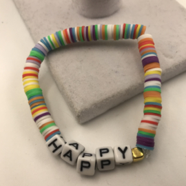 happy heishi armbanden