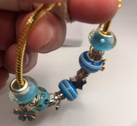 europese stijl blauw