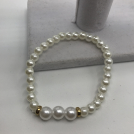 6 mm parel armband