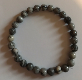 black web jasper 17-18 cm