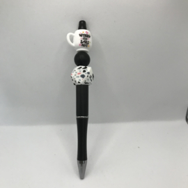 bekers met opdruk pen
