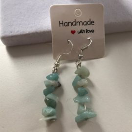 aventurine oorbellen