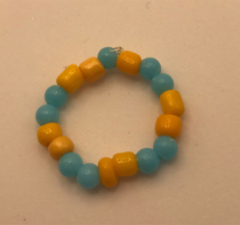 blauw oranje ringetje