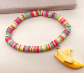 fruity banaan armband