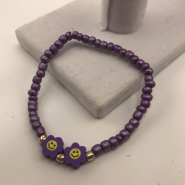 lavendel smiley flower