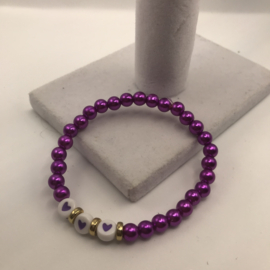 purple hart armband