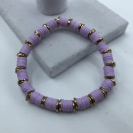 lilac armband 16-17 cm
