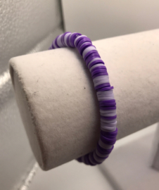 lavendel armband 17-18 cm