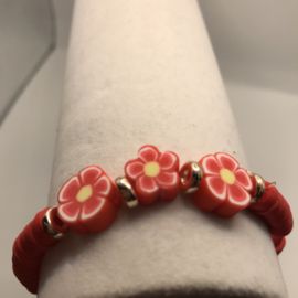 flower girl rood 17-18 cm