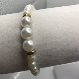 6 mm parel armband