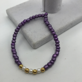 4 mm rocaille armband