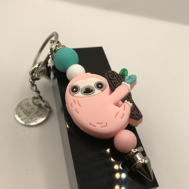 luiaard sleutelhanger