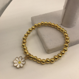 gouden kralen armband