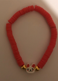 rode heishi armband 17-18 cm