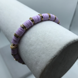 lilac armband 16-17 cm