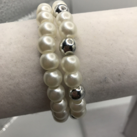 8 mm parel armband