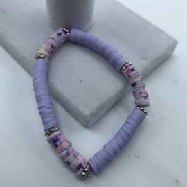 retro noise lavendel armband 17 cm