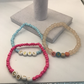 cool letter armband