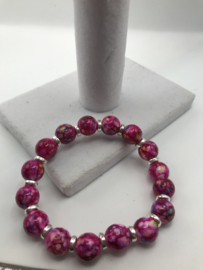 framboos roze armband