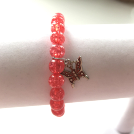 rode armband 17 cm