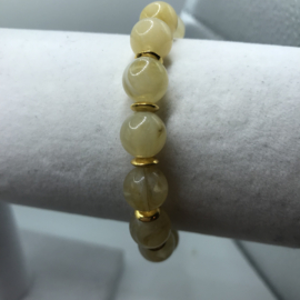 licht beige acryl armband