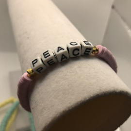 peace heishi armband