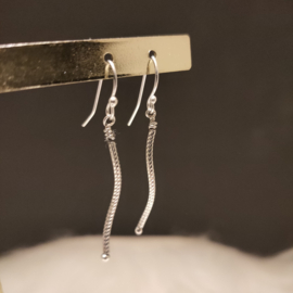 Twist classic oorhangers (925 sterling zilver)