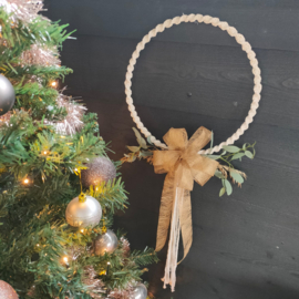 7. Macrame Kerstkrans