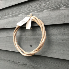 Twijg ring 20cm  - gedraaid