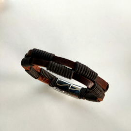 Leren Armband, Aron