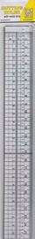 21494H Ruler Snijliniaal met metalen strip 30cm
