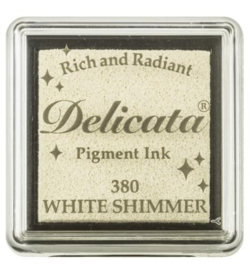 Delicata Small  White shimmer DE-SML-380