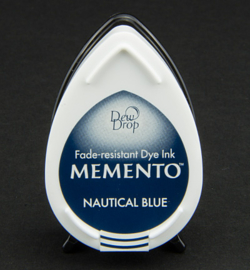 MD-000-607 Memento Dew drops Nautical blue