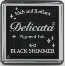 Delicata Small Black shimmer DE-SML-382