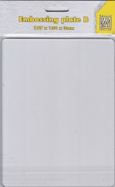 Nellie choice APB001 acryl plaat-B 197x150x3mm (A5) transparante plaat voor de cutlebug en de bix shot