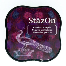 Stazon inktpad Midi Gothic Purple SZ-MID-13