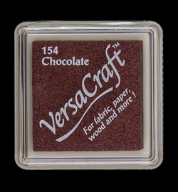 VK-SML-154 Versacraft inkpad small Chocolate