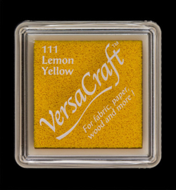 VK-SML-111 Versacraft inkpad small Lemon Yellow