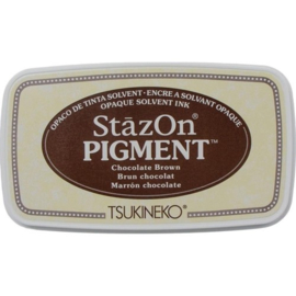 SZ-PIG-041 Stazon pigment inkpad Chocolate Brown