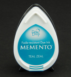 MD-000-602 Memento Dew drops Teal Zeal