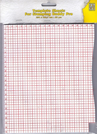 Nellie choice STBP001 bloc with 50 template sheets for STB002 (23x19cm)