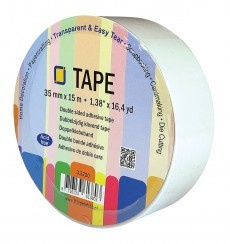 JEJE Dubbelzijdig klevend tape rol 35 mm