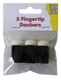 Nellie choice DAUB002 Set 3 fingertip sponge daubers #21348