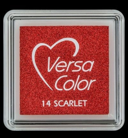 VS-000-014 VersaColor inkpad (small) Scarlet