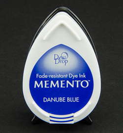 MD-000-600 Memento Dew drops Danube blue