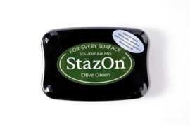 Stazon inktpad Olive green SZ-000-051