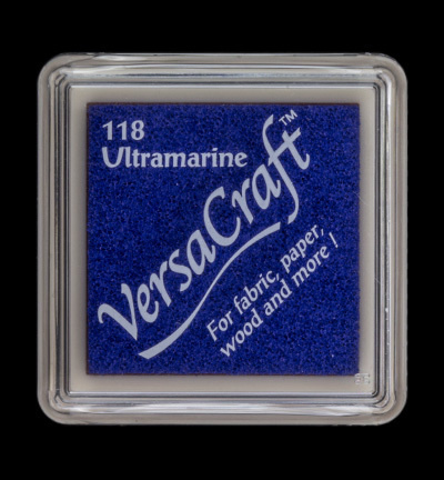 VK-SML-118 Versacraft inkpad small Ultramarine