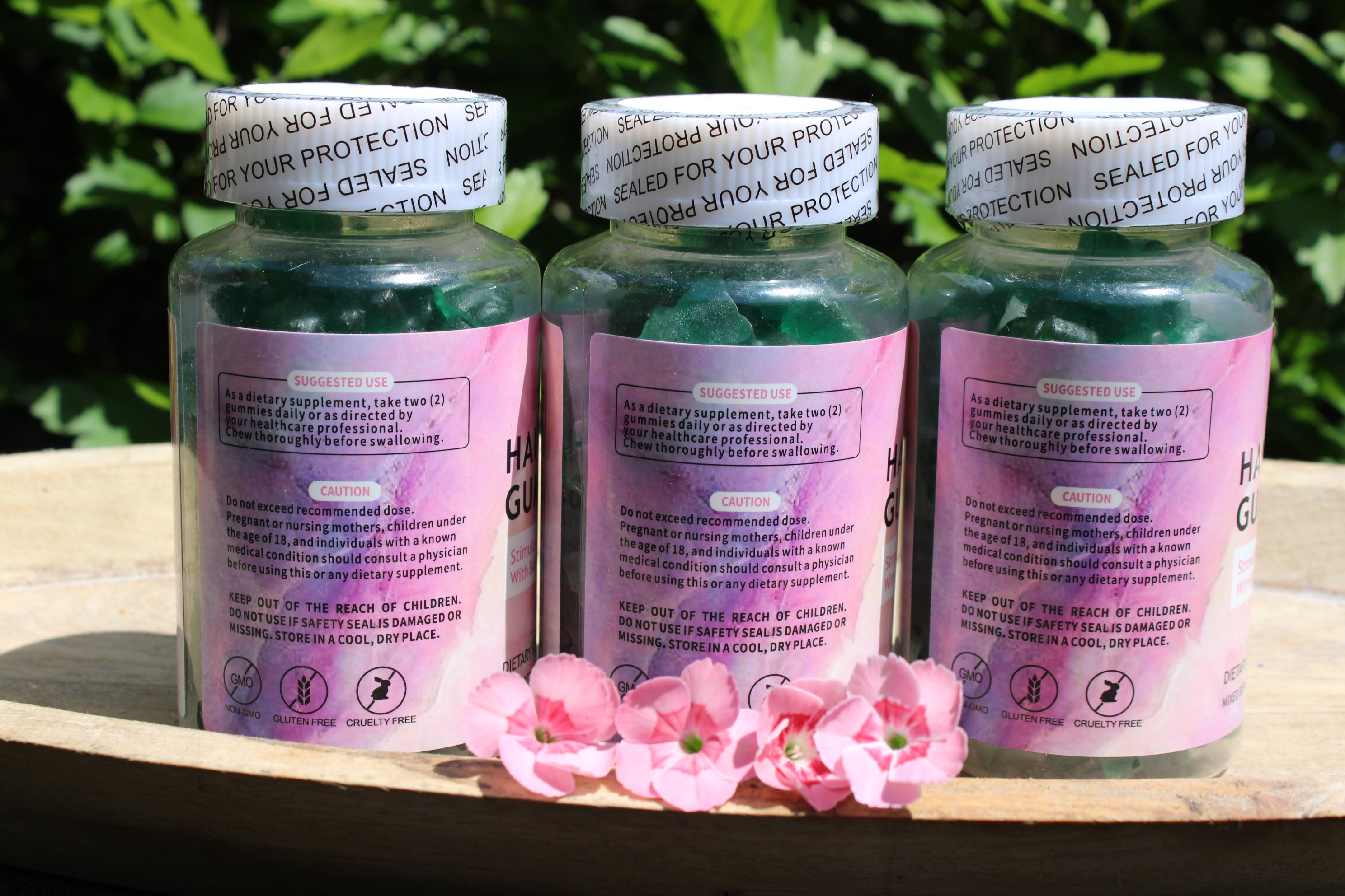 SharBeautyStore Hair Gummies – Extra Vitamine D voor Donkere Huid