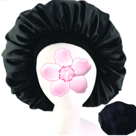 Xl satin bonnet black